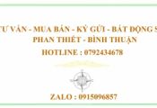 BẾN LỘI LẠI AN - TP. PHAN THIẾT