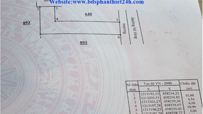 ĐẤT NỀN TRỤC CHÍNH HÀM THẮNG CHỈ TỪ 7TR500 ( CÁCH TT TP.PHAN THIẾT 2KM) 3